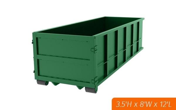 consulting with a waste management provider can help you determine the appropriate size of ten-yard dumpster for your specific project